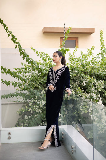 Blue Verte Caftan