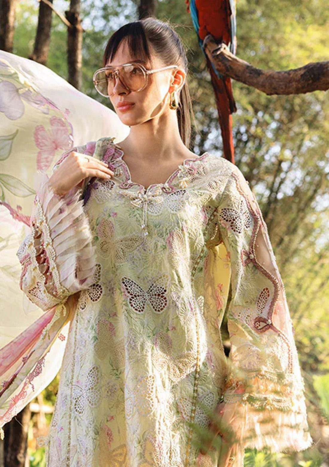 Gilded Chikankari | MB Luxury Lawn Edition
