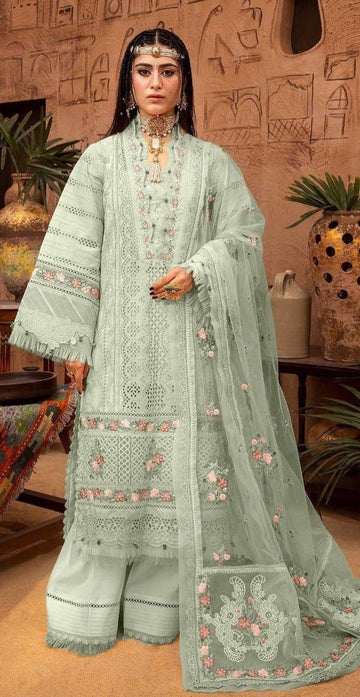 Nazakat | Premium Chikankari Cotton Lawn